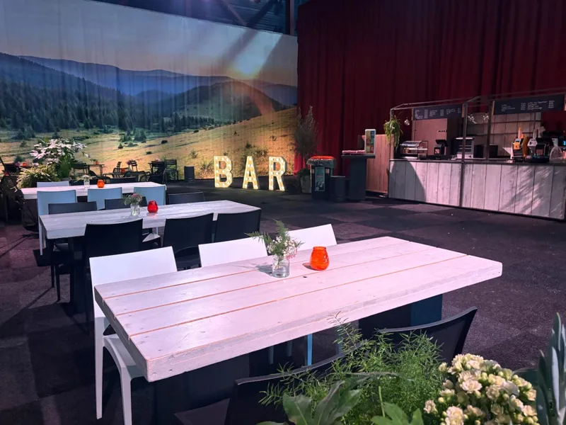 BAR bij een evenement